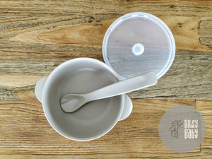 Silicone Suction Bowl & Spoon Sets